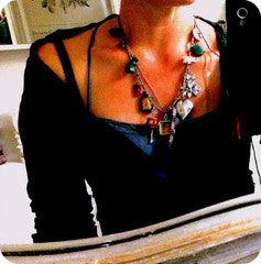 Selfie wearing Luxe Abundance, my favourite