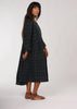 Journee Dress in French linen Tartan - Cecil & Gunn Collections