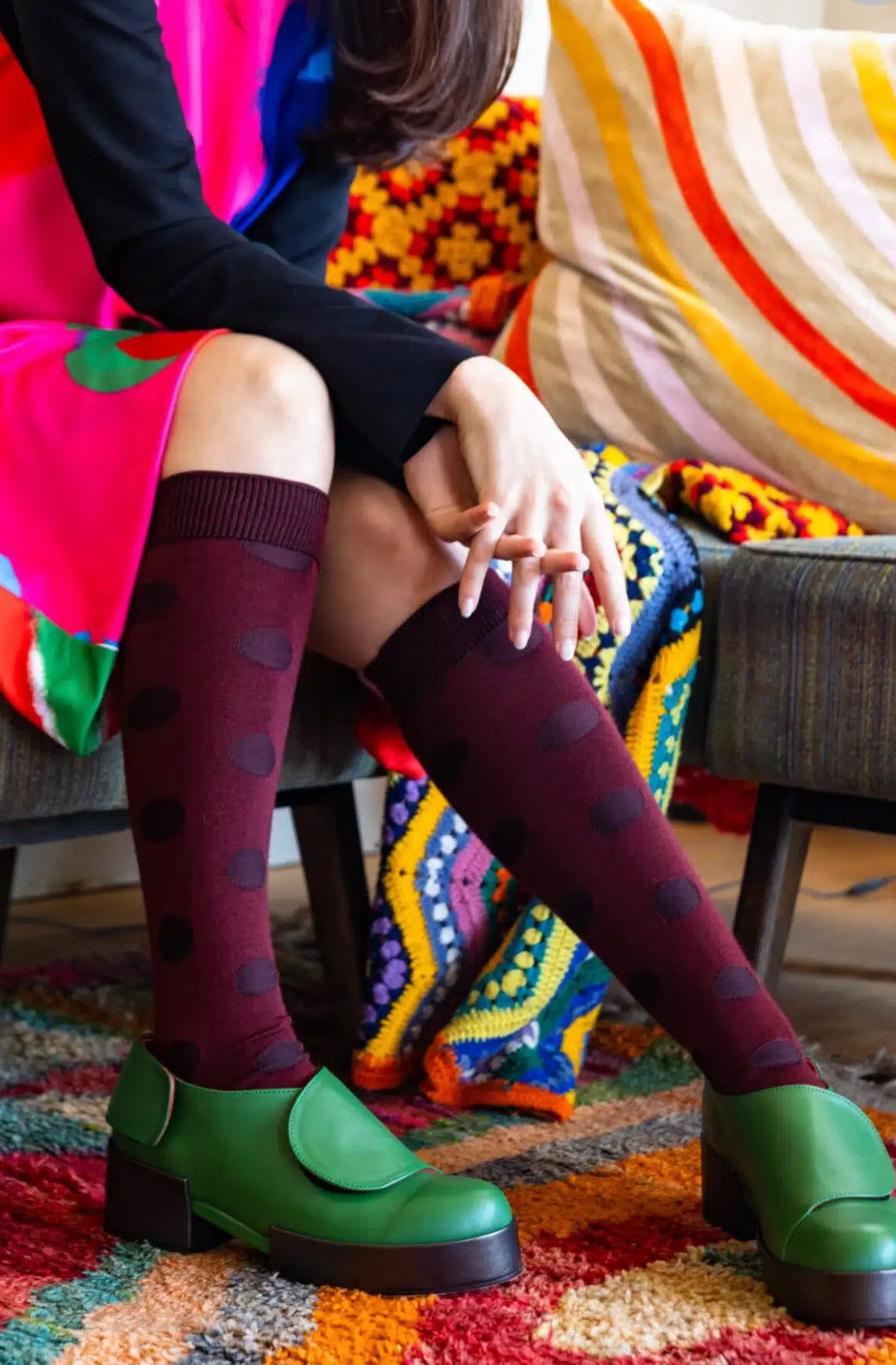 Yayoi Merino Socks - Cecil & Gunn Collections