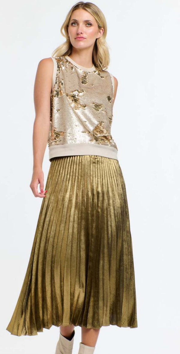 365 Days - Skirt - Metallic Skirt - Cecil and Gunn