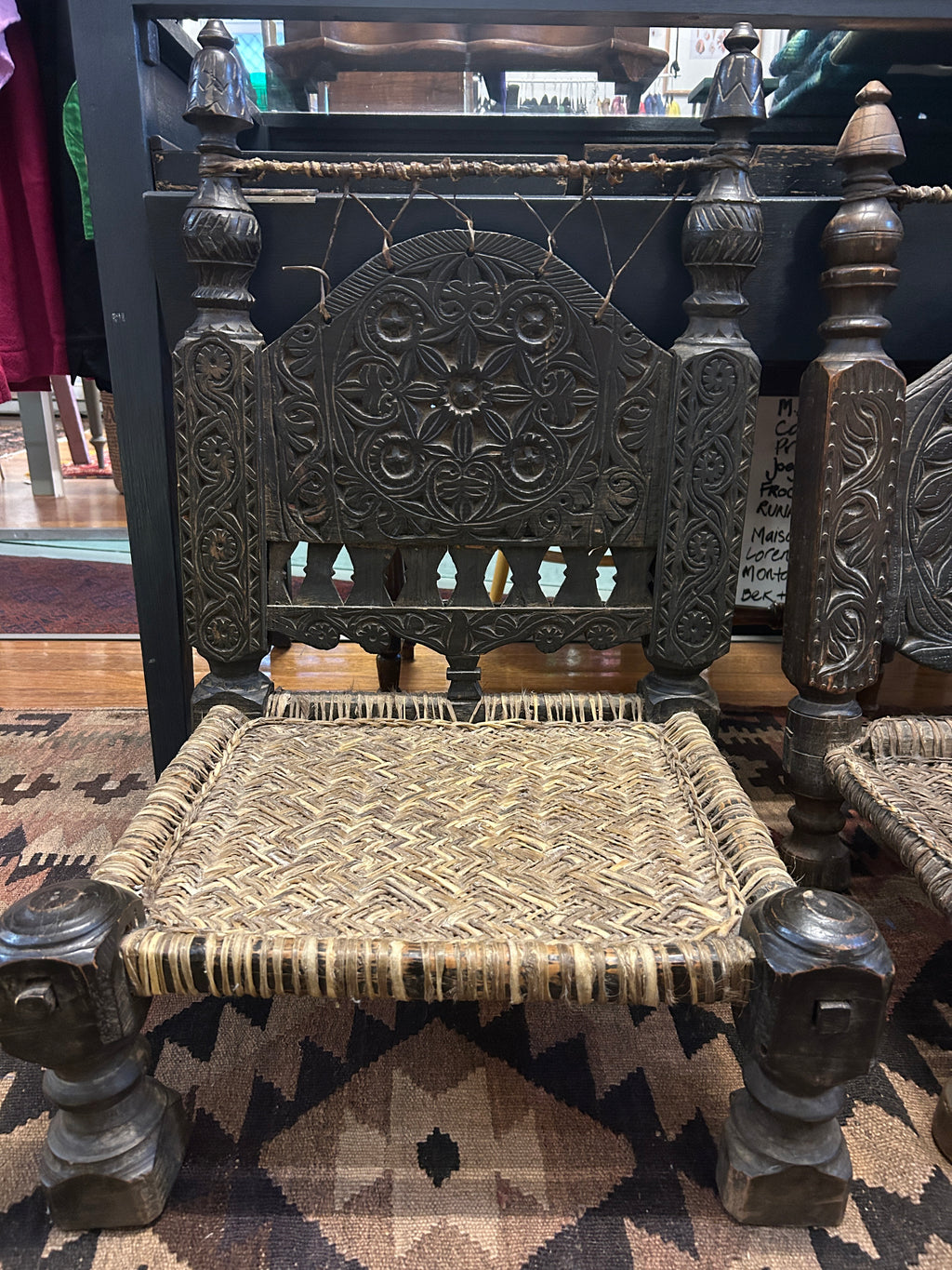 Swat Valley Chairs 1800’s - Cecil & Gunn Collections