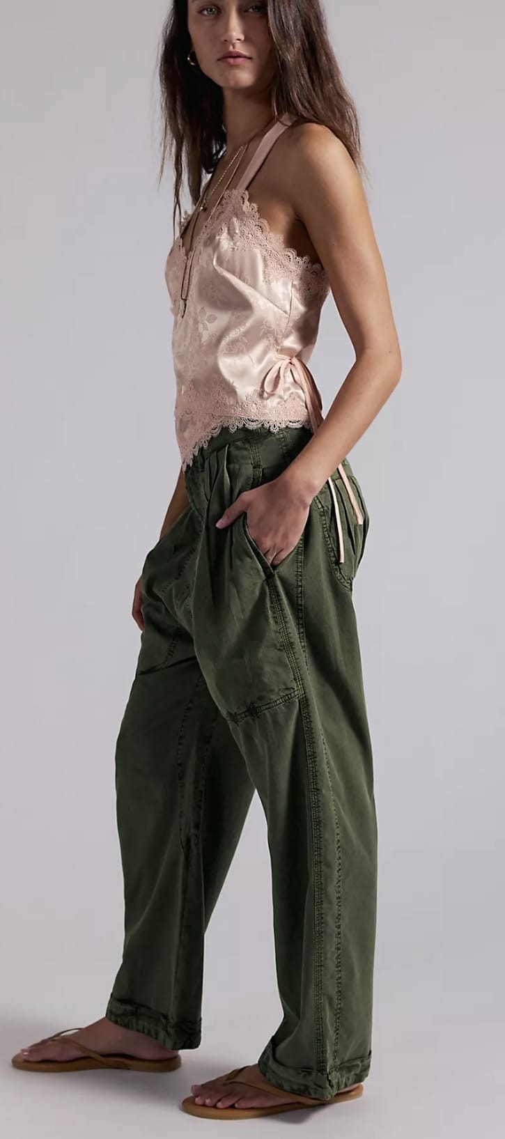 Free People - Pants - Clover Dropped Harem Pant - Cecil and Gunn