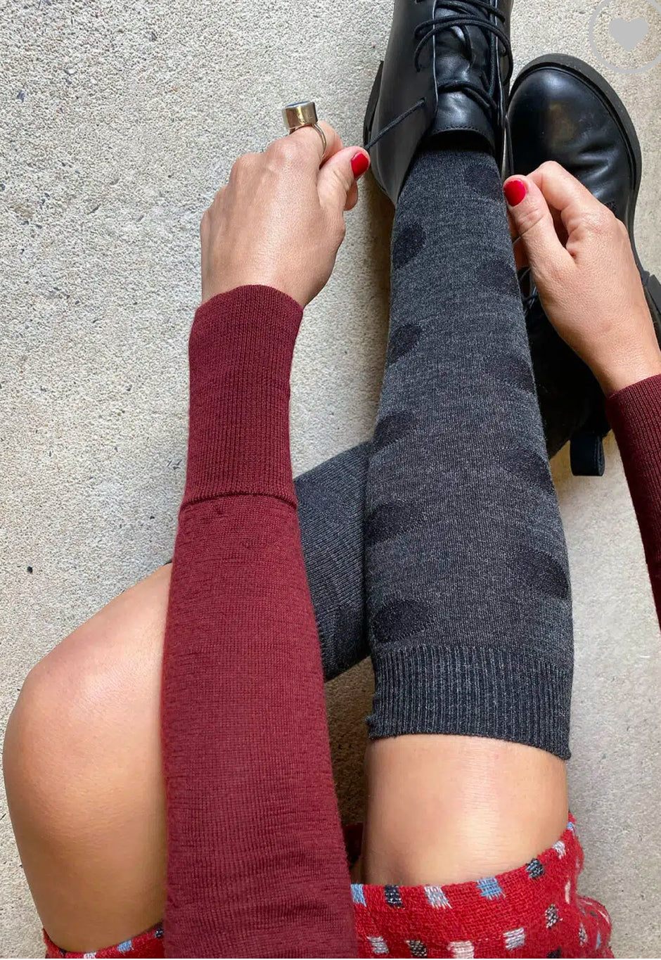 Yayoi Merino Socks - Cecil & Gunn Collections