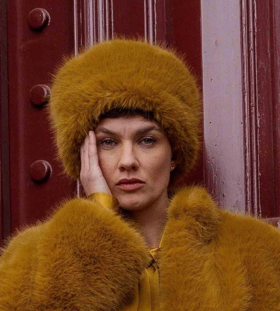 Piece Faux Fur Hat - Cecil & Gunn Collections