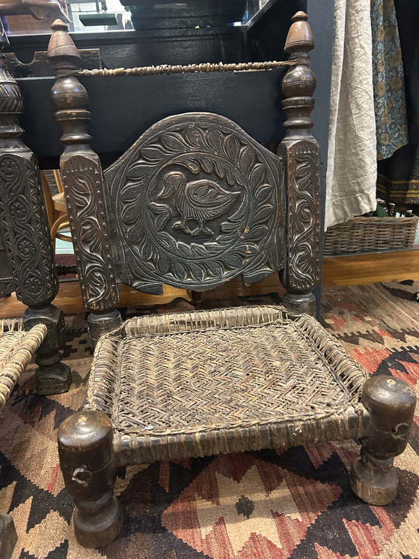 Swat Valley Chairs 1800’s - Cecil & Gunn Collections