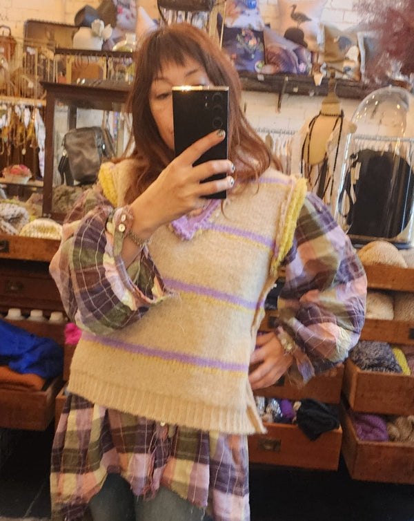 Amano by Lorena Laing - Knitwear - Vest by Amano by Lorena Laing - Cecil and Gunn