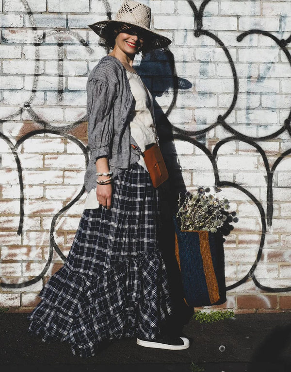 Amano by Lorena Laing - Skirt - Swan Skirt - Cecil and Gunn