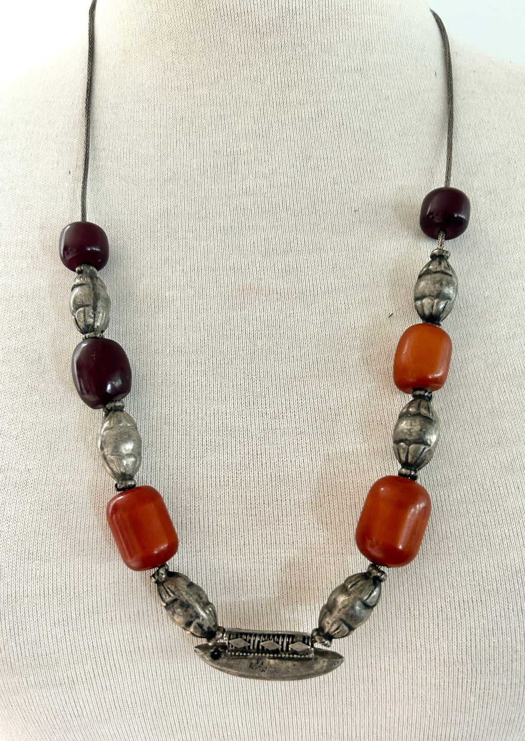 Antique - Necklace - Antique Baltic Amber necklace - Cecil and Gunn