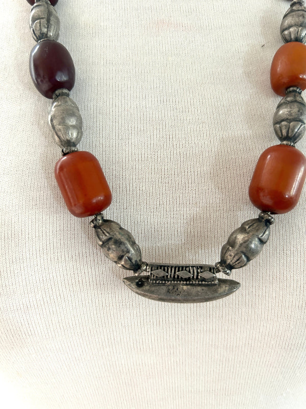 Antique - Necklace - Antique Baltic Amber necklace - Cecil and Gunn