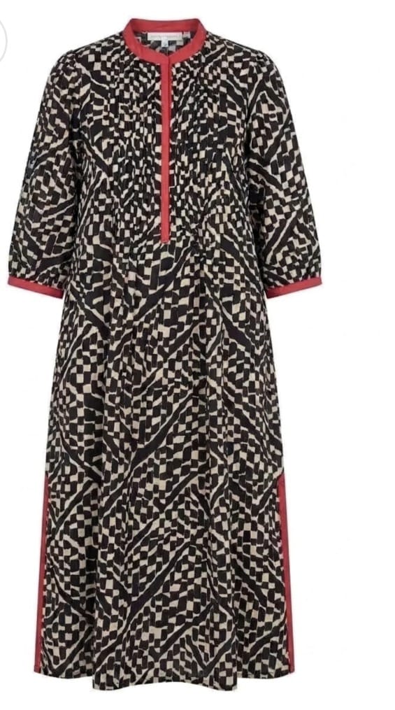 Caravan and Co - Dress - Algeria Pin tuck Dress - Cecil and Gunn