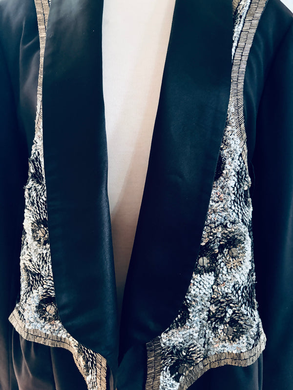 Cecil and Gunn - Jacket - One of Black embellished Blazer - Cecil and Gunn