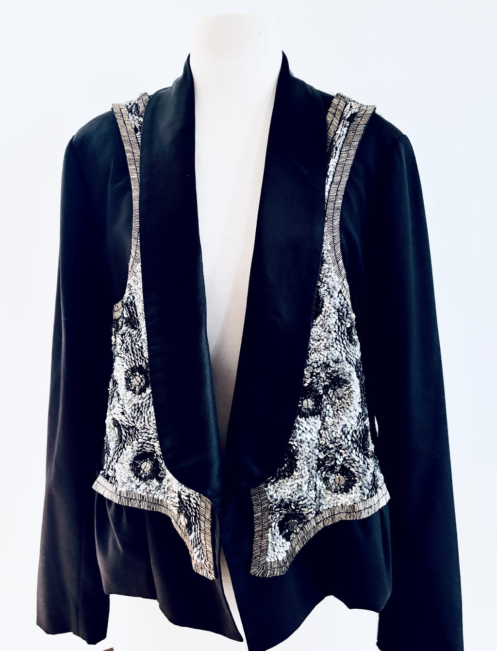 Cecil and Gunn - Jacket - One of Black embellished Blazer - Cecil and Gunn