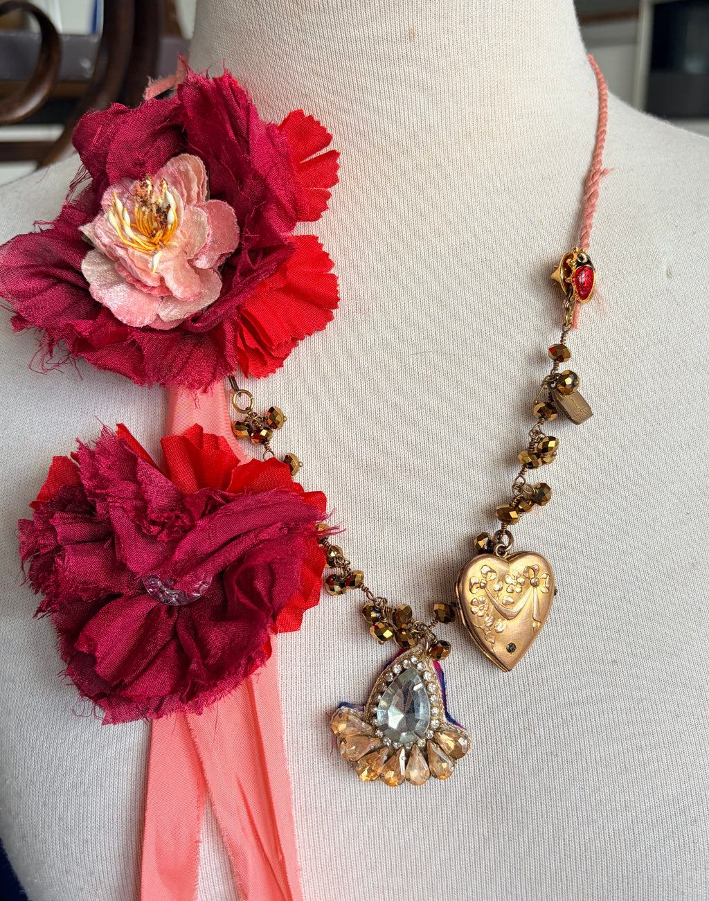Cecil and Gunn - Necklace - I can fit inside your heart and you can throw away the key - Cecil and Gunn