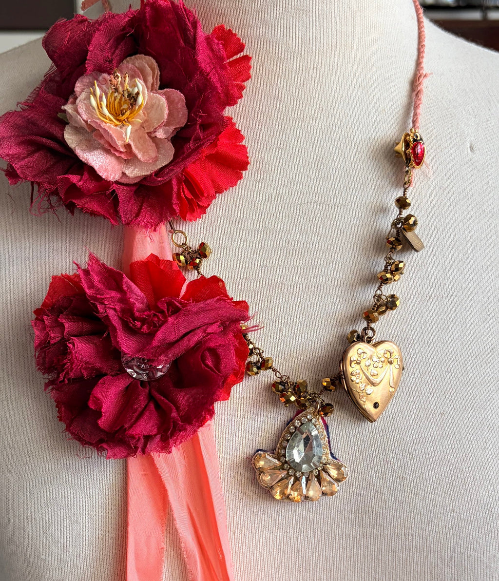 Cecil and Gunn - Necklace - I can fit inside your heart and you can throw away the key - Cecil and Gunn