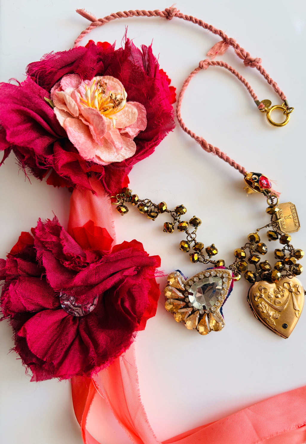 Cecil and Gunn - Necklace - I can fit inside your heart and you can throw away the key - Cecil and Gunn