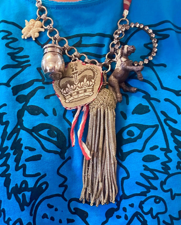 Cecil and Gunn - Necklace - I cherub you whilst riding a horse - Cecil and Gunn