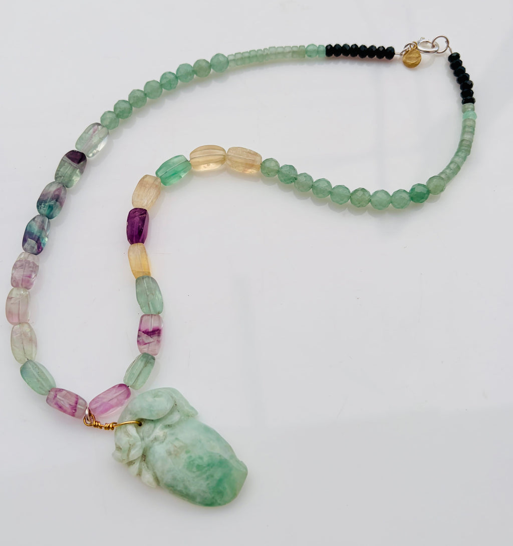 Cecil and Gunn - Necklace - Purple Heart - Cecil and Gunn