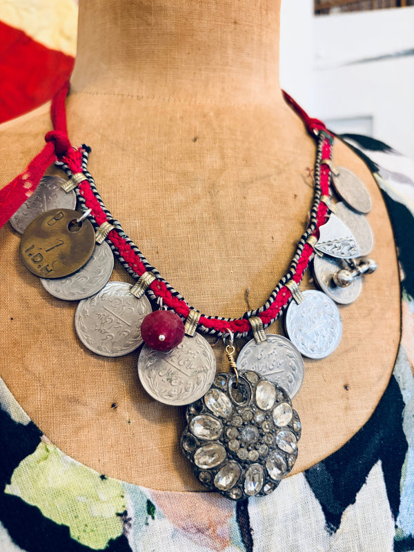 Cecil and Gunn - Necklace - Red Hot Love - Cecil and Gunn