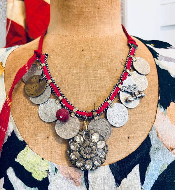 Cecil and Gunn - Necklace - Red Hot Love - Cecil and Gunn