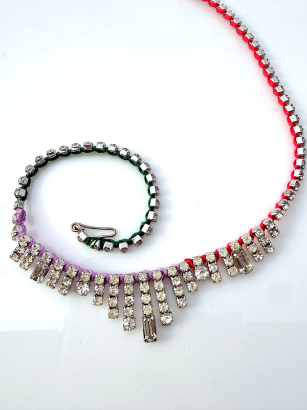 Cecil and Gunn - Necklace - Threaded Sparkles - Cecil and Gunn