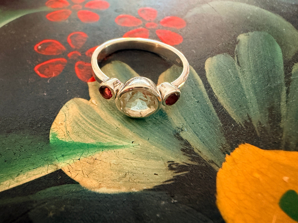 Cecil and Gunn - Ring - 3 Stone Rings - Cecil and Gunn