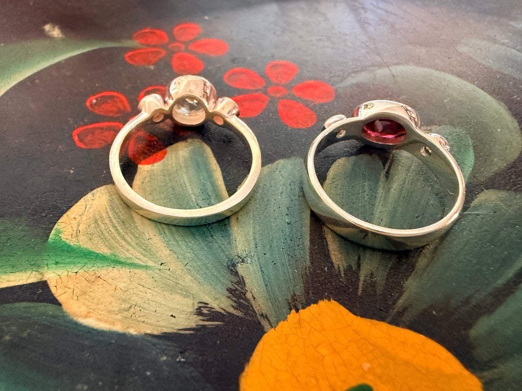 Cecil and Gunn - Ring - 3 Stone Rings - Cecil and Gunn