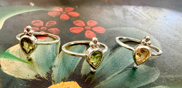 Cecil and Gunn - Ring - Semi Precious Dot rings - Cecil and Gunn
