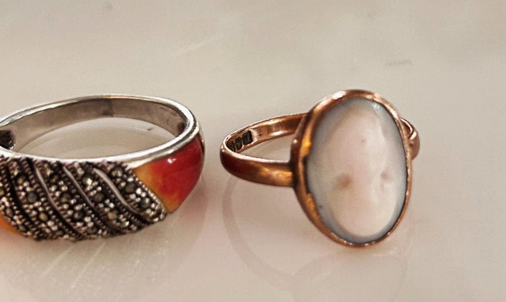 Cecil and Gunn - Ring - Shell cameo ring - Cecil and Gunn