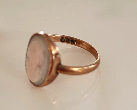 Cecil and Gunn - Ring - Shell cameo ring - Cecil and Gunn