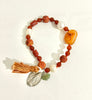 Cecil & Gunn - Bracelet - Amber and Carnelian Lollies - Cecil and Gunn
