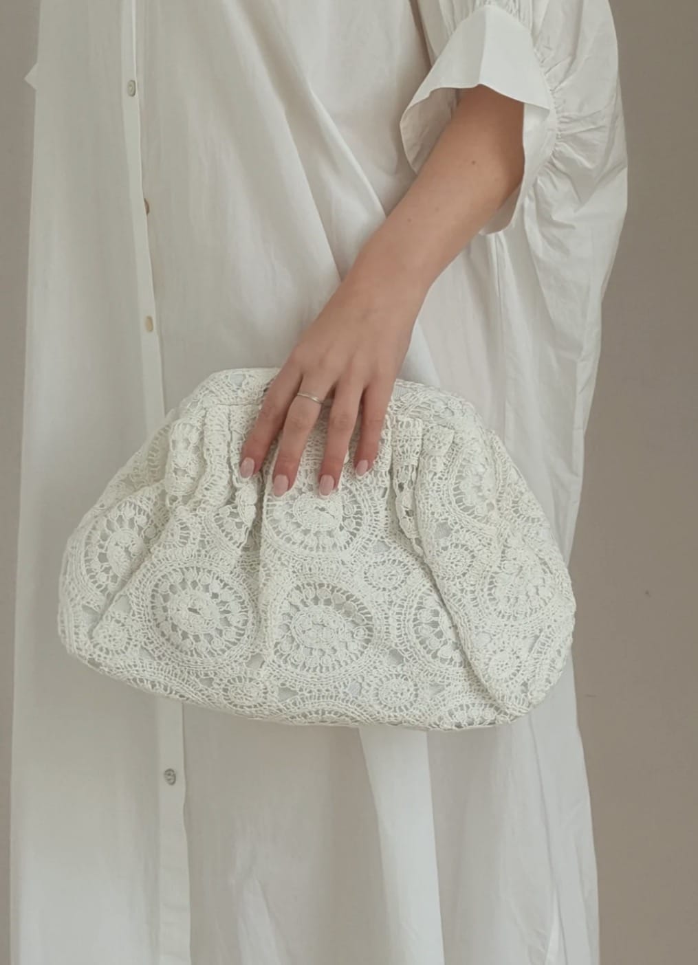 Cecil & Gunn - - Broderie Clutch - Cecil and Gunn