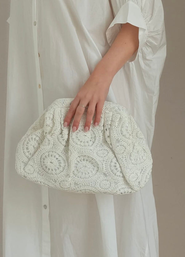 Cecil & Gunn - - Broderie Clutch - Cecil and Gunn