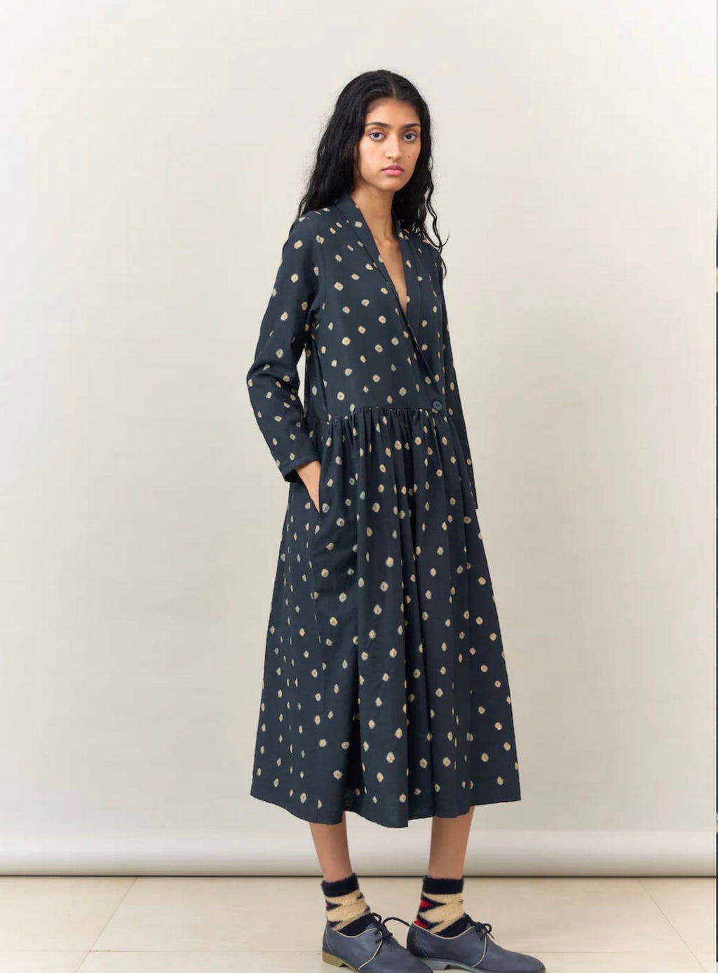 Cecil & Gunn - Coat - Sasha Bandhani coat dress - Cecil and Gunn