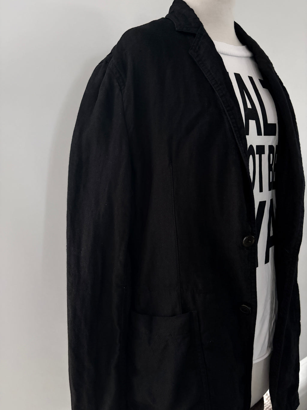 Cecil & Gunn Collections - Blazer - Comme des Garçons Linen Jacket - Cecil and Gunn