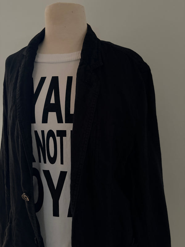 Cecil & Gunn Collections - Blazer - Comme des Garçons Linen Jacket - Cecil and Gunn