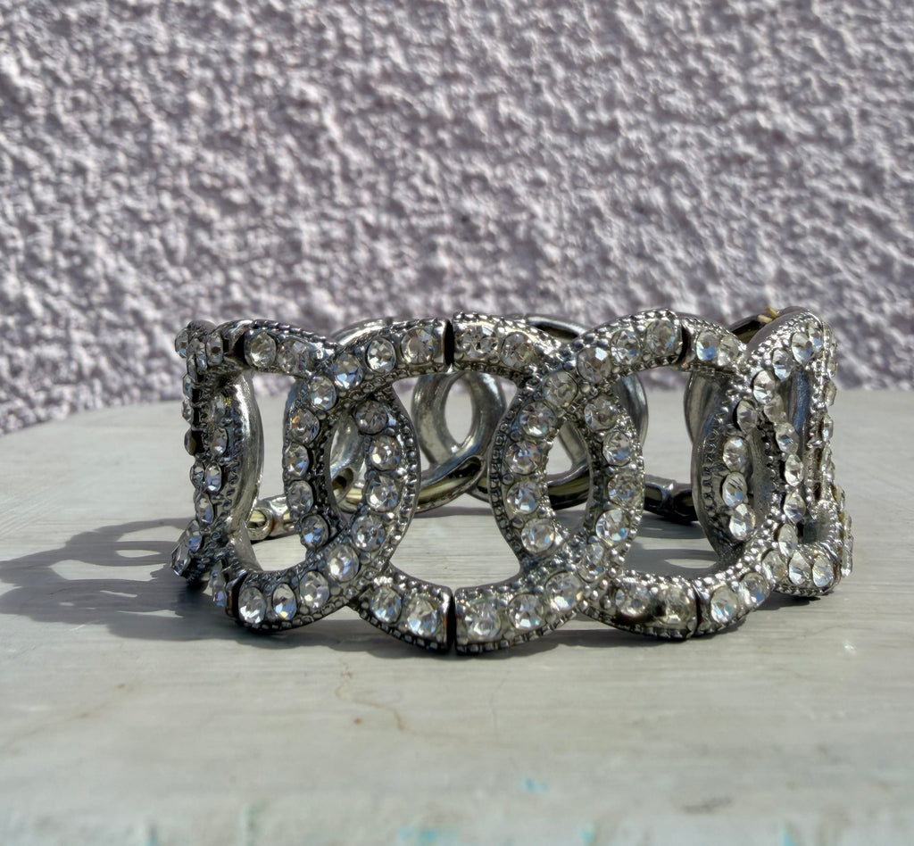 Cecil & Gunn Collections - Bracelet - Vintage Rhinestone expansion bracelets - Cecil and Gunn