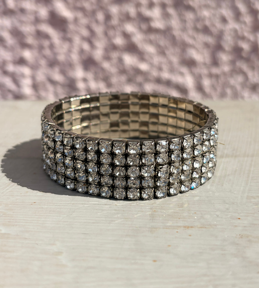Cecil & Gunn Collections - Bracelet - Vintage Rhinestone expansion bracelets - Cecil and Gunn