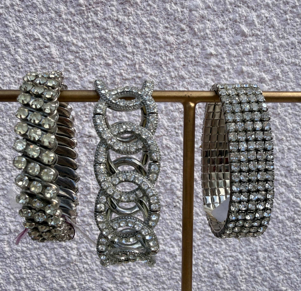 Cecil & Gunn Collections - Bracelet - Vintage Rhinestone expansion bracelets - Cecil and Gunn