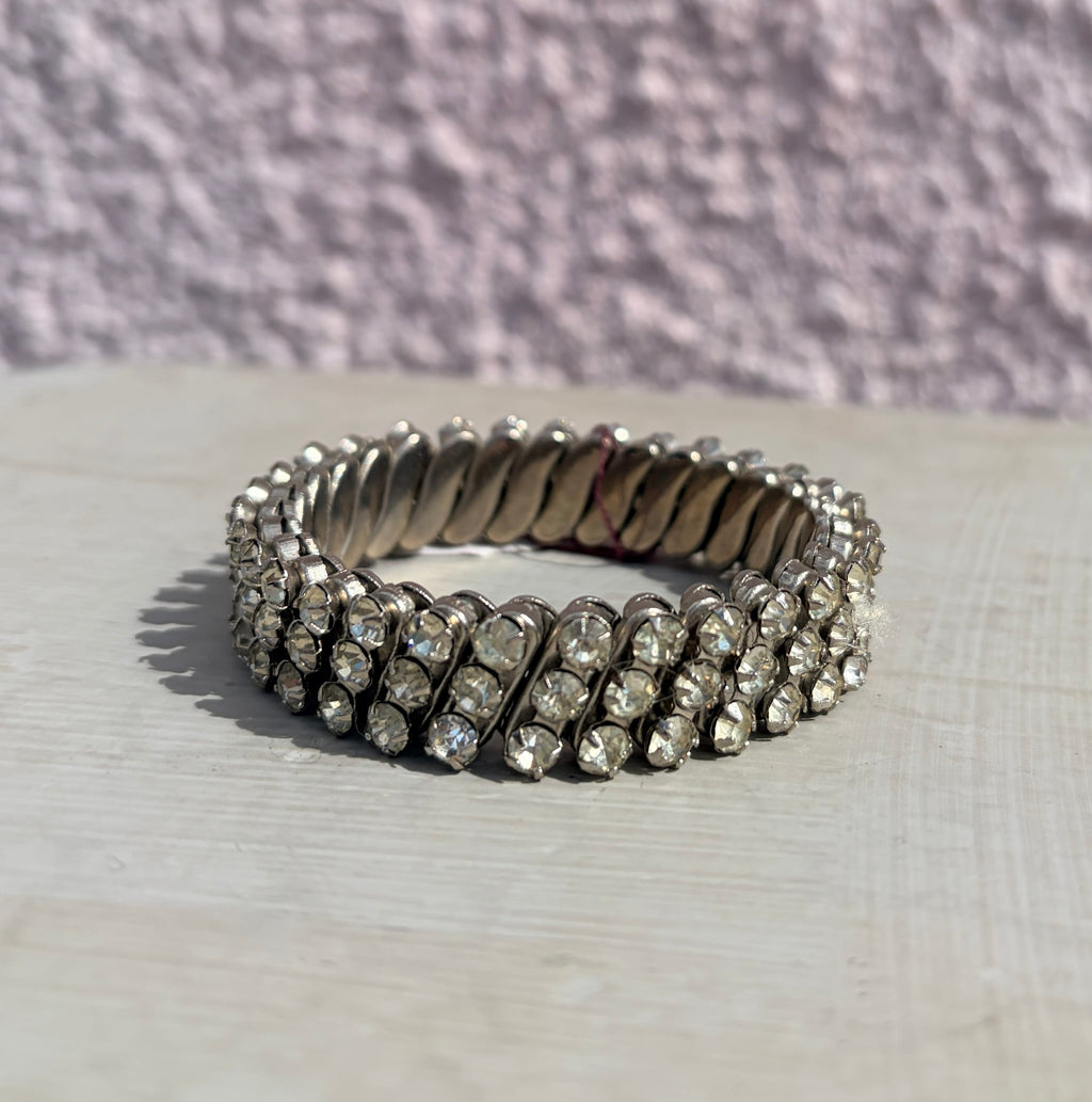 Cecil & Gunn Collections - Bracelet - Vintage Rhinestone expansion bracelets - Cecil and Gunn