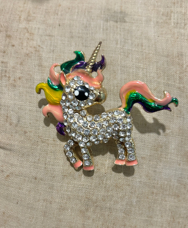 Cecil & Gunn Collections - Brooch - Unicorn Brooch - Cecil and Gunn