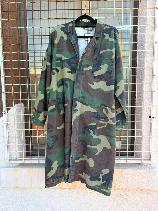 Cecil & Gunn Collections - Coat - Camouflage Coat - Cecil and Gunn
