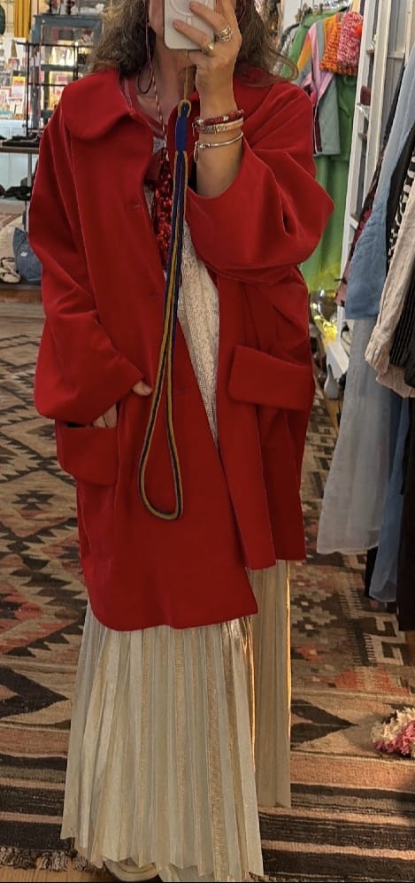 Cecil & Gunn Collections - Coat - COMME des GARÇON Velour Coat - Cecil and Gunn