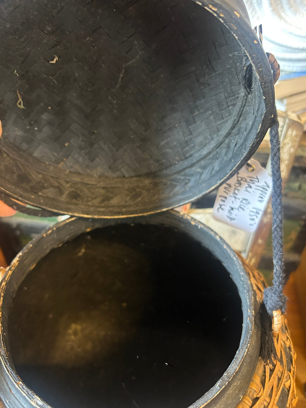 Cecil & Gunn Collections - Decor - 1950’s Thai Rice Basket - Cecil and Gunn