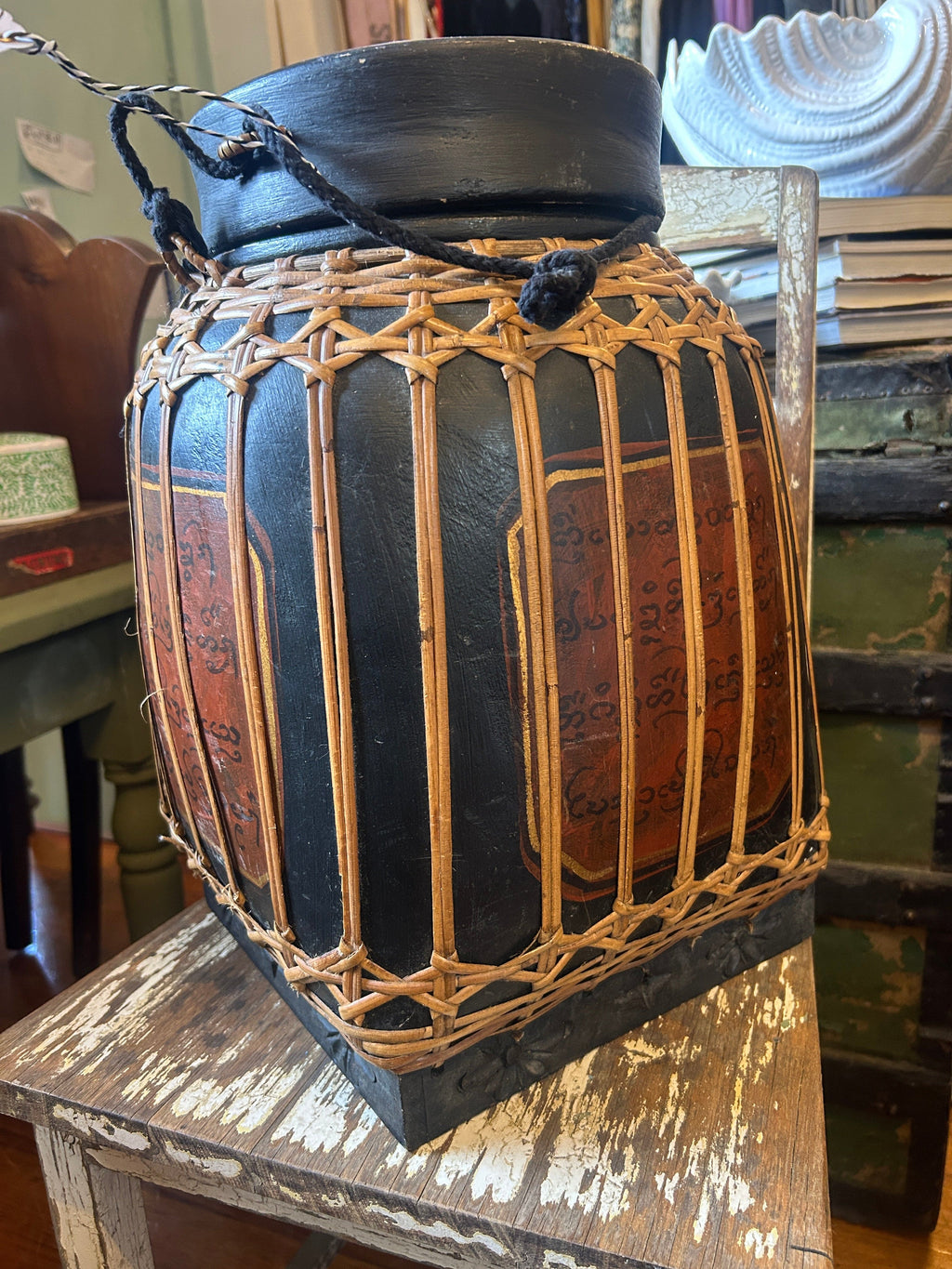 Cecil & Gunn Collections - Decor - 1950’s Thai Rice Basket - Cecil and Gunn