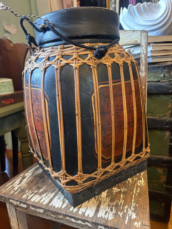 Cecil & Gunn Collections - Decor - 1950’s Thai Rice Basket - Cecil and Gunn