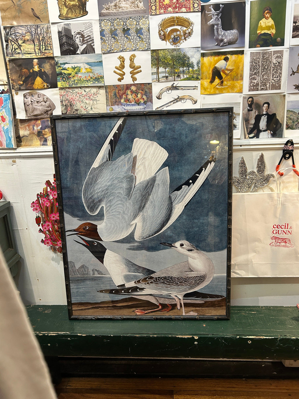 Cecil & Gunn Collections - Decor - Audobon Birds framed Poster - Cecil and Gunn