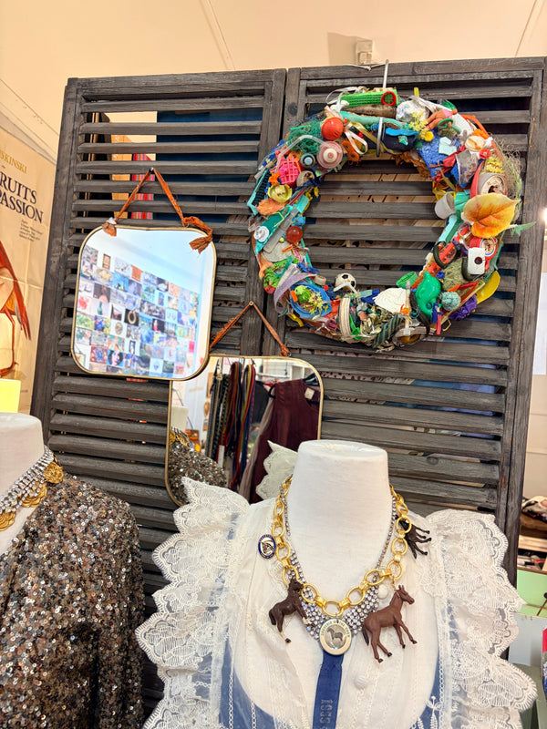 Cecil & Gunn Collections - Decor - Beached Beach Found Bits Wreath - Cecil and Gunn