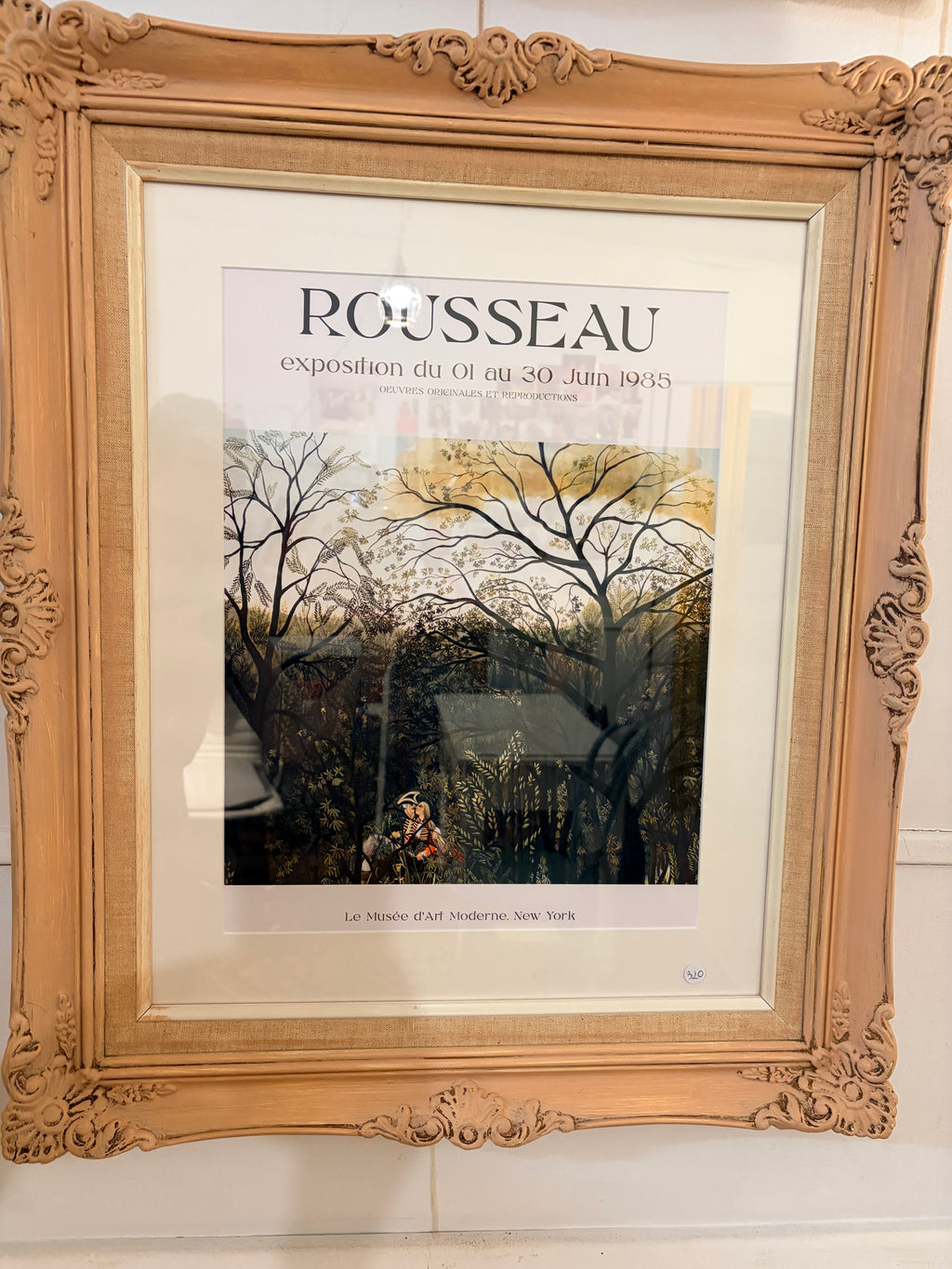 Cecil & Gunn Collections - Decor - Henri Roussaeu Exhibition Museum Poster Framed - Cecil and Gunn