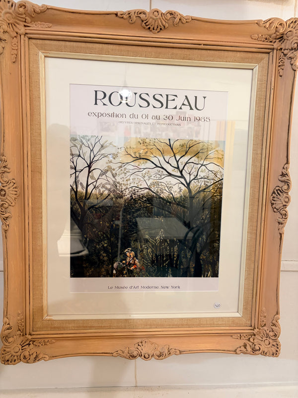 Cecil & Gunn Collections - Decor - Henri Roussaeu Exhibition Museum Poster Framed - Cecil and Gunn