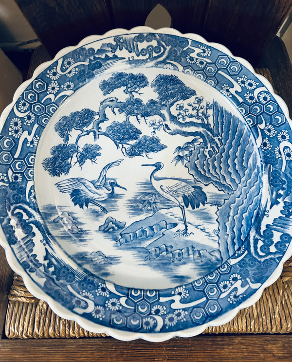Cecil & Gunn Collections - Decor - Oriental blue and white Chargers - Cecil and Gunn